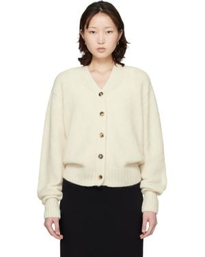 Cordera Off- Baby Alpaca Cardigan - Natural