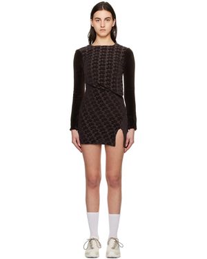 J6 Backless Minidress - Black