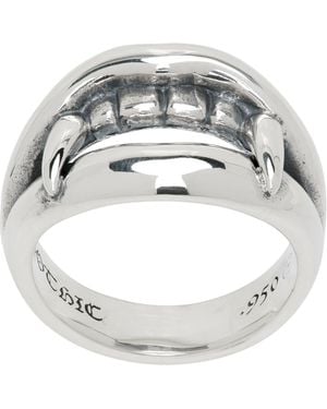Yohji Yamamoto Vampire Fang Ring - Metallic