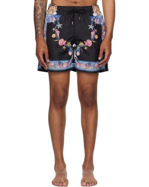 直営店☆VERSACE☆SALE!メドゥーサ ロゴ グレカ スイムショーツ グレカ ボーダー スイム ショートパンツ | VERSACE JP
