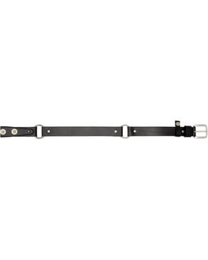 OPEN YY Snap Western Belt - Black