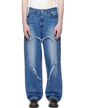 Carne Bollente 'Love Trousers Gone Wild' Jeans - Blue