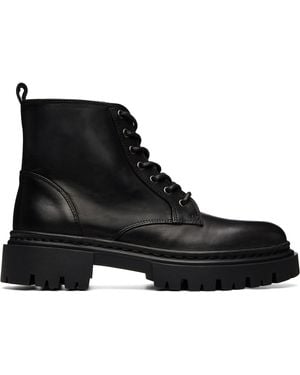 STAUD Henry Combat Boots - Black
