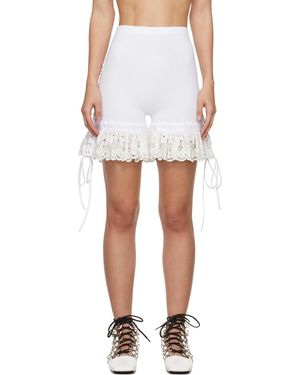 Chopova Lowena Pull Up Shorts - White