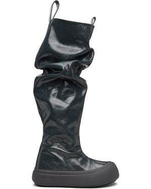 Yume Yume Fisherman Tall Boots - Black