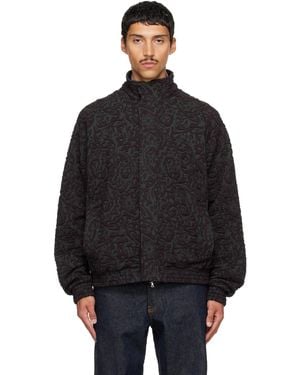 Dries Van Noten Jacquard Jacket - Black