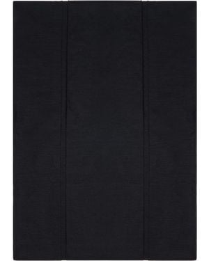 Julius Layered Hoop Stole Scarf - Black