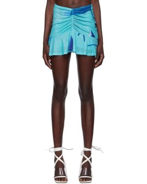 Miaou Alva Miniskirt - Blue