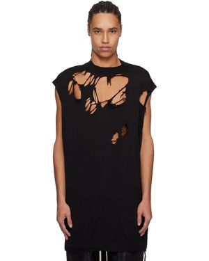 Rick Owens ブラック Hollywood Tarp Tシャツ