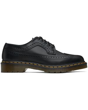 Dr. Martens 3989 Stitch Smooth Leather Brogues - Black