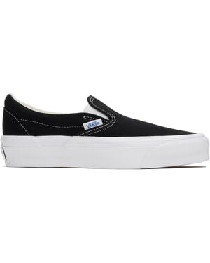 Vans ブラック Reissue 98 スリッポンスニーカー