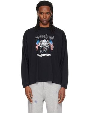 Vetements Motörhead Edition Flag Longsleeve T-Shirt - Black
