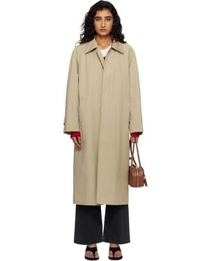 DUNST Refined Mac Coat - Black