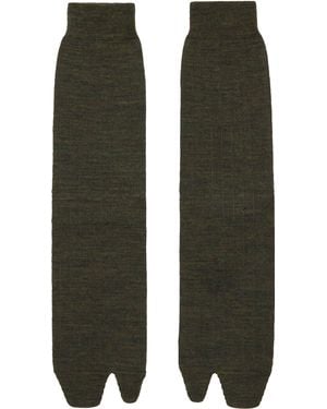 Maison Margiela Bootleg Tabi Socks - Black