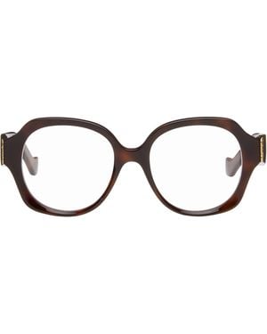Loewe Anagram Glasses - Brown