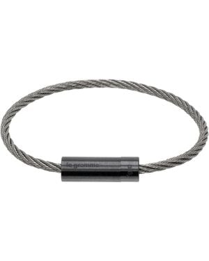 Le Gramme Cable 'Le 7G' Bracelet - Black