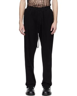 Julius Seam Joggers - Black