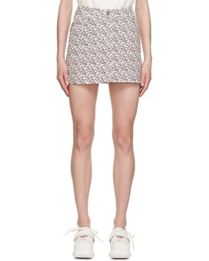 Shrimps Off- Rocky Denim Miniskirt - Black