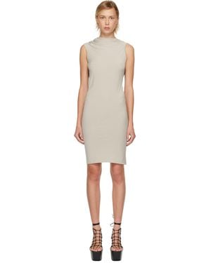 Rick Owens Off- Concordians Eva Minidress - Black