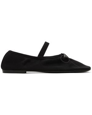 Proenza Schouler メッシュ Glove メリージェーン バレエシューズ - ブラック