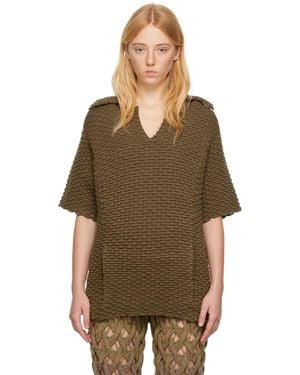 Isa Boulder Ssense Exclusive Khaki Peanut Polo - Brown