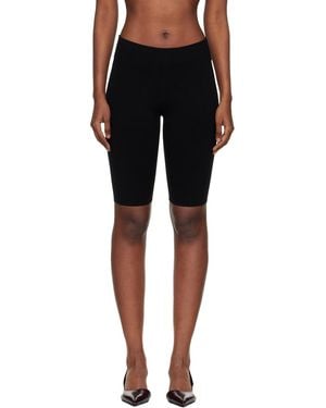 TOTEME Capri Knit Shorts - Black