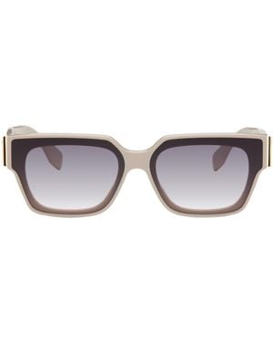 Fendi オフホワイト First サングラス - ブラック