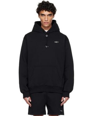 CASABLANCA Warped Logo Hoodie - Blue
