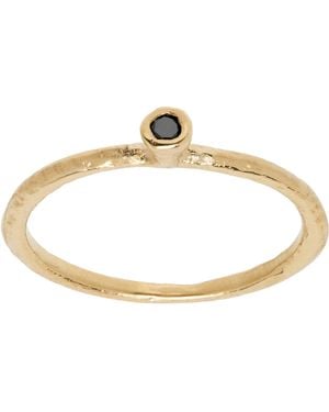 Pearls Before Swine Diamond Ring - Black