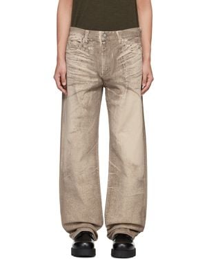 Balmain Loose-Fit Jeans - Natural