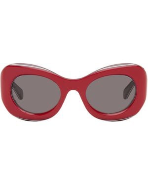 Loewe Signature Sunglasses - Red