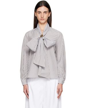 Max Mara Taupe Disco Shirt - Multicolour