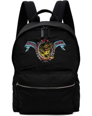 KENZO Paris Jumping Tiger' Backpack - Black