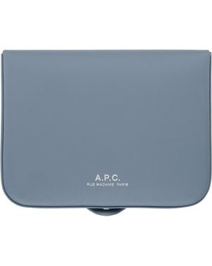 A.P.C. Josh Coin Wallet - Grey