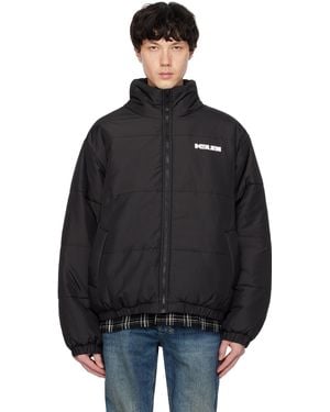 Ksubi Sott Puffer Reversible Jacket - Black