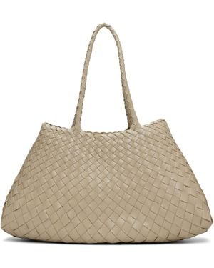 Dragon Diffusion Off- Santa Croce Big Tote - Gray
