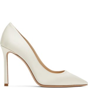 Jimmy Choo Chaussures À Talon Aiguille Romy 100 Blanches
