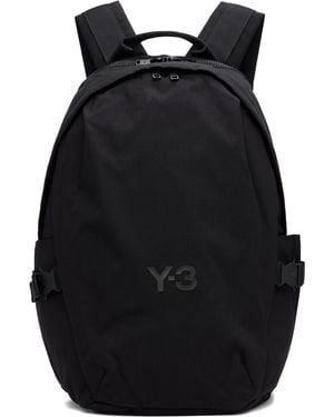 Y-3 ブラック Staple バックパック
