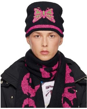 Chopova Lowena Cyber Butterfly Beanie - Purple