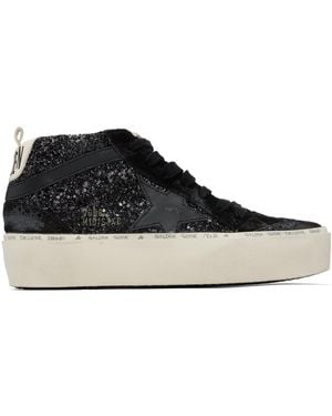 Golden Goose ブラック Mid Star スニーカー