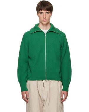 Entire studios Blimp Full Zip Jumper - Green