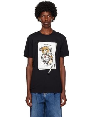Moschino Teddy Bear Tシャツ - ブラック