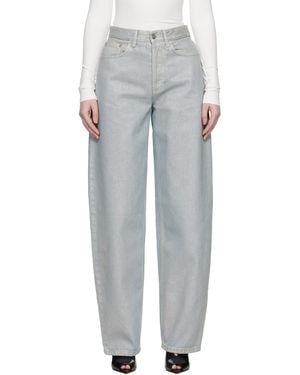 Mugler Foil Jeans - Black
