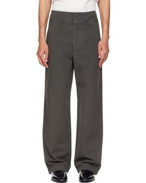 Fear Of God Garment Dyed Cotton Casual Pants - Gray