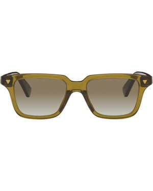 Bottega Veneta Triangle Sunglasses - Black