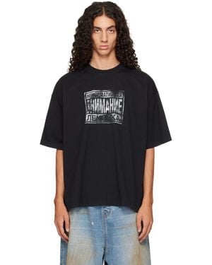 Vetements 'Explicit Language' Boxy T-Shirt - Black