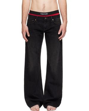 Raimundo Langlois Bootcut Jeans - Black