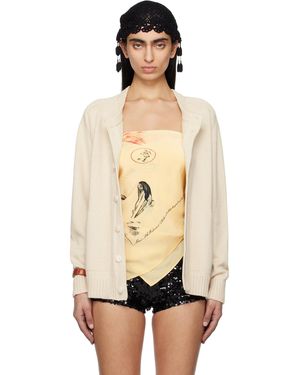 Bode Off- Meringue Cardigan - Black