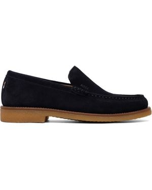 BOSS Suede Loafers - Blue