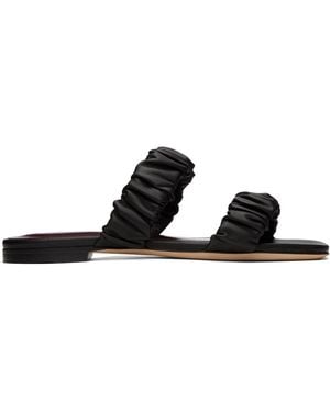 STAUD ブラック Maya サンダル
